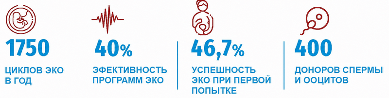 Эффективность проведения ЭКО в Ираиле